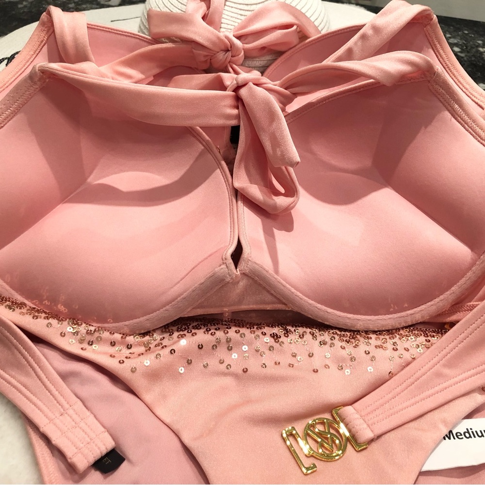 SOLD OUT on posh Canada 🇨🇦 VS bikini bombshell embellished 34D&various bottoms - Picture 13 of 16